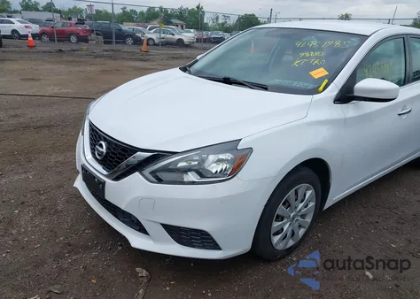 2018 Nissan Sentra S из США, поврежденный, VIN 3N1AB7AP2JY220186
